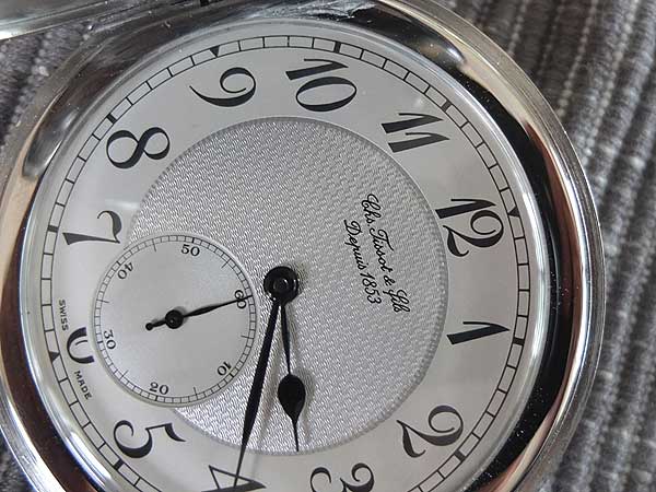 TISSOT ティソ 手巻き 懐中時計 「Timepiece of The Czars 1904」 T83.1.601.12 銀製 925 美品